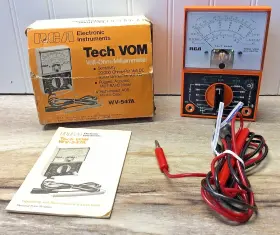 WV-547A RCA Vom Volt Milliammeter
