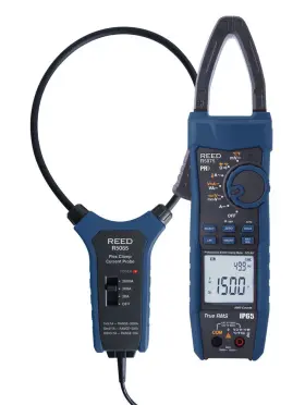 R5075-KIT REED INSTRUMENTS Solar Clamp Meter Flexible Probe