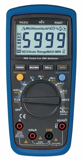 R5007 REED INSTRUMENTS Digital Multimeter Ncv