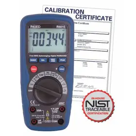 R5010-NIST REED INSTRUMENTS Waterproof Digital Multimeter