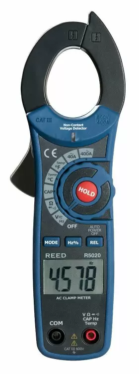 R5020 REED INSTRUMENTS Ac Clamp Meter Ncv