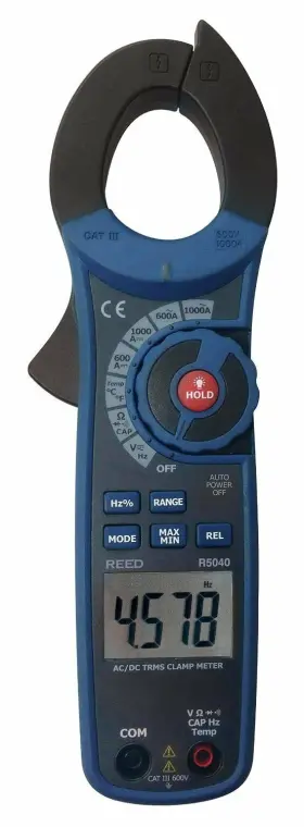 R5040 REED INSTRUMENTS Ac Clamp Meter Ncv