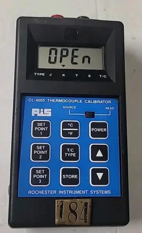 CL4005 ROCHESTER INSTRUMENT SYSTEMS Thermocouple Calibrator