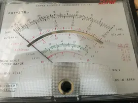 501-ZTR SANWA Multimeter Volt #2