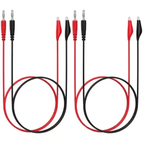 E-LEADS-BTA-4 SDTC TECH Banana Plug Alligator Clip Meter