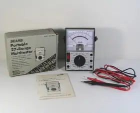 452.520600 SEARS Multitester Leads Multimeter