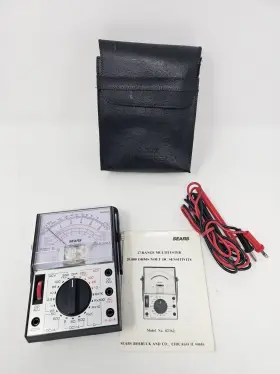 82362 SEARS Electric Multitester Leads Manual