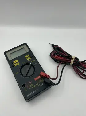 82417 SEARS Digital Multimeter Leads Ac Fluke Klein