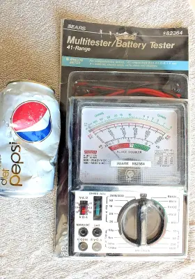 9-82364 SEARS Analog Multitester Meter