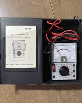 982362 SEARS Analog Multitester Leads