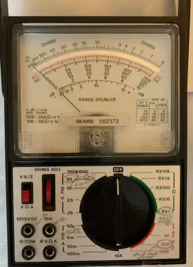 982373 SEARS Multitester Manual Box #3