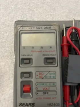 982405 SEARS Pocket Dmm Meter #3