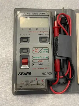982405 SEARS Pocket Dmm Meter