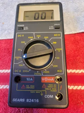 982416 SEARS Multitester Digital Meter #2