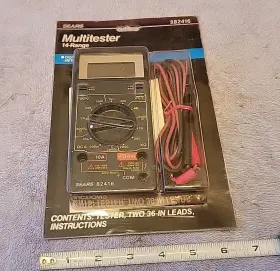 982416 SEARS Multitester Digital Meter