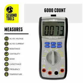 391537020360 SEGOMO TOOLS Trms Multimeter Voltage Resistance #2