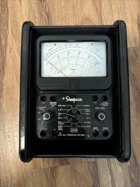12391 SIMPSON Relay Analog Vom Multimeter