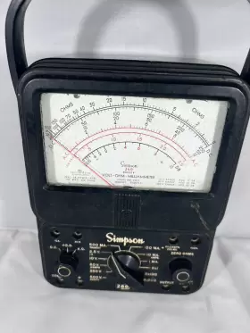 260-6M SIMPSON Volt Milliammeter Vom Meter