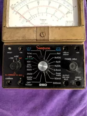 260-6XLP SIMPSON Multimeters #3
