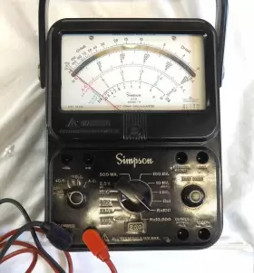 260-7M SIMPSON Analog Multimeter #2