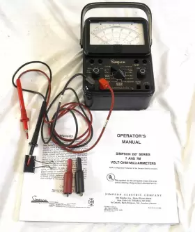260-7M SIMPSON Analog Multimeter