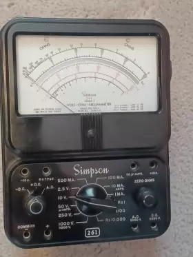 Simpson 2. Vintage Model Series Analog Multimeter #2