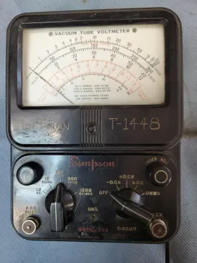 303-VTVM SIMPSON Vacuum Tube Voltmeter