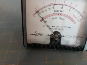 383-A SIMPSON Capacohmeter Gauge #3