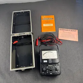 4367 SIMPSON Analog Multimeter Vom Manual Leads