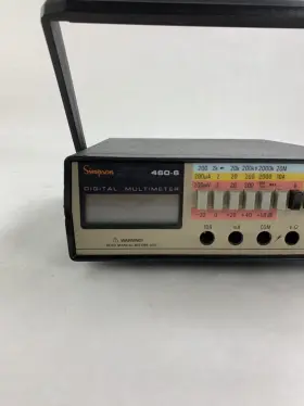 460-E SIMPSON Digital Meter Power Repair #3