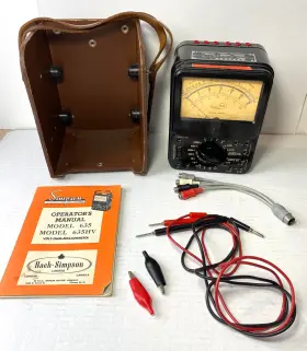 635HV SIMPSON Multimeter Probes Manual