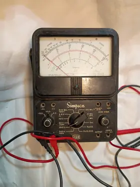 6889 SIMPSON Volt Reader Analog Multimeter