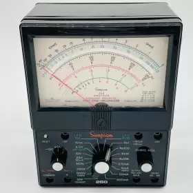 6XLPM SIMPSON Volt Milliammeter Padded Probes #2