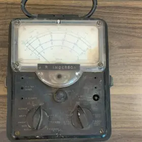 AN-PSM-4D SIMPSON Analog Handheld Multimeter Manual