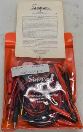 05577 SIMPSON ELECTRIC CO Standard Lead Kit #2