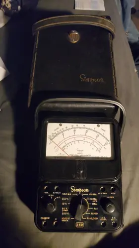 094701188471 SIMPSON ELECTRIC COMPANY Analog Multimeter