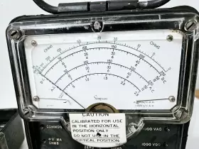 ME-488-U SIMPSON Multimeter Bakelite Probes #3