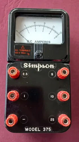 S5421 SIMPSON Ammeter Amp Meter