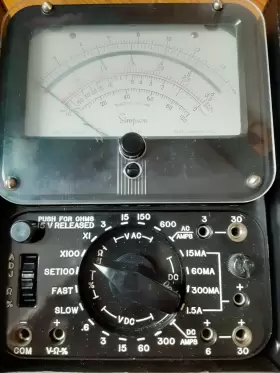 TS-111 SIMPSON Multimeter Railroad Tester #3