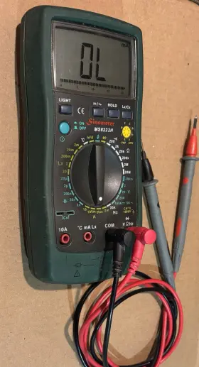 MS8222H SINOMETER Meter Leads Probes