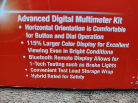 EEDM596FK SNAP-ON Advanced Digital Multimeter Lcd Bluetooth #2