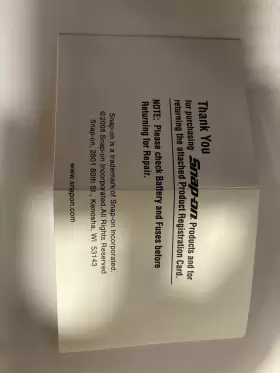 EETA501C SNAP-ON Ac Clamp Adapter #3