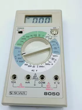 8050 SOAR Digital Multimeter Volt Meter Dvm Npn Hfe #3