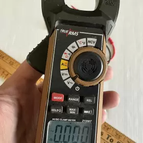 2150T SOUTHWIRE Ac Trms Clamp Meter Catiii Leads #3