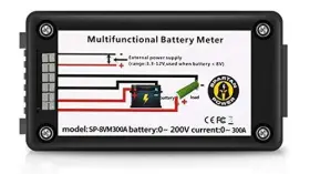 810019982019 SPARTAN POWER Meter Battery Monitor Multimeter #2