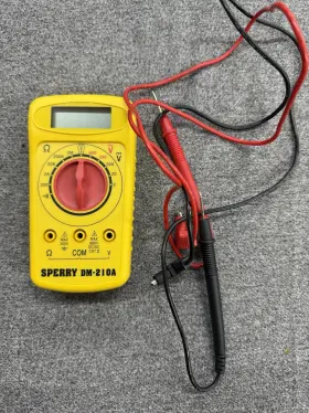 34433 SPERRY Digital Multimeter Leads Battery