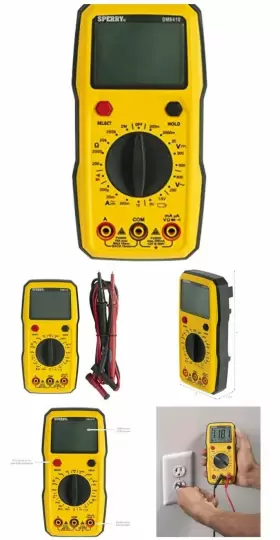 DM6410 SPERRY INSTRUMENTS Function Digital Multimeter Ac
