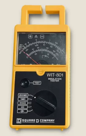 WIT-108 SQUARE D COMPANY Insulation Resistance Meter Megger #2
