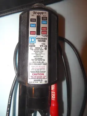 VT-15A SQUARE-D Wiggy Ac Voltage Tester