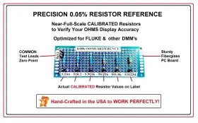 03266KLG SQWARREL Fluke Optimized Resistor Ranges Accuracy